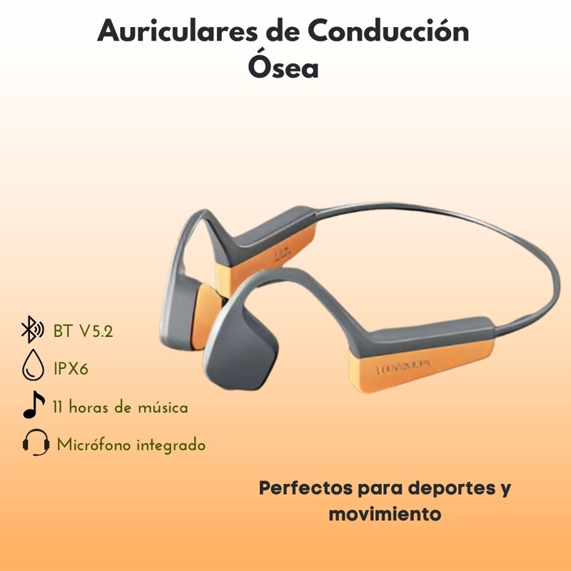 AUDIFONOS DEPORTIVOS CONDUCCION OSEA IPX-5 LANGSDOM BS17 - 8