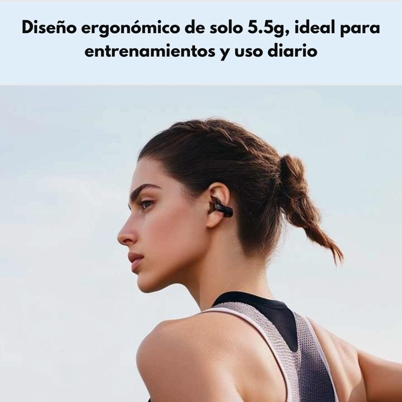 AUDIFONOS DEPORTIVOS INALAMBRICOS IPX4 22H LANGSDOM TS22 - 7