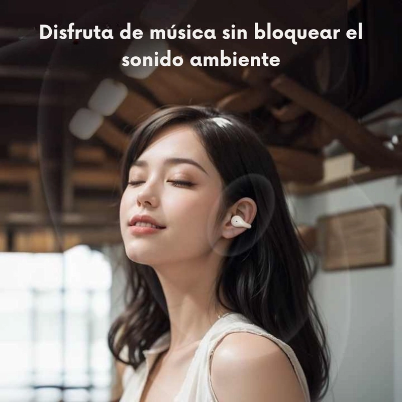 AUDIFONOS DEPORTIVOS INALAMBRICOS IPX5 60H LANGSDOM CLIPBUDS - 4
