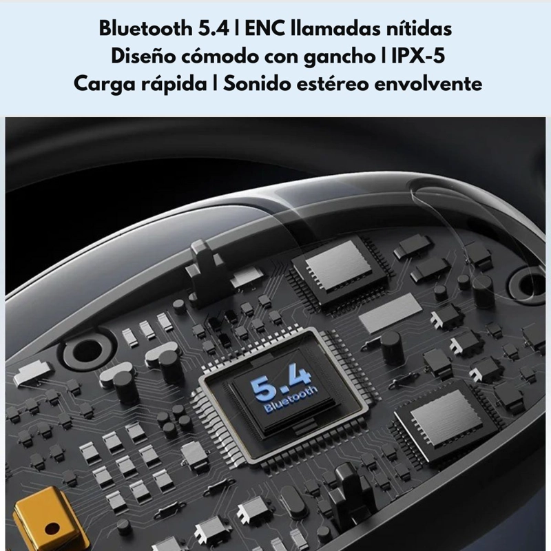 AUDIFONOS DEPORTIVOS INALAMBRICOS IPX 5 ENC LANGSDOM TE10 - 8