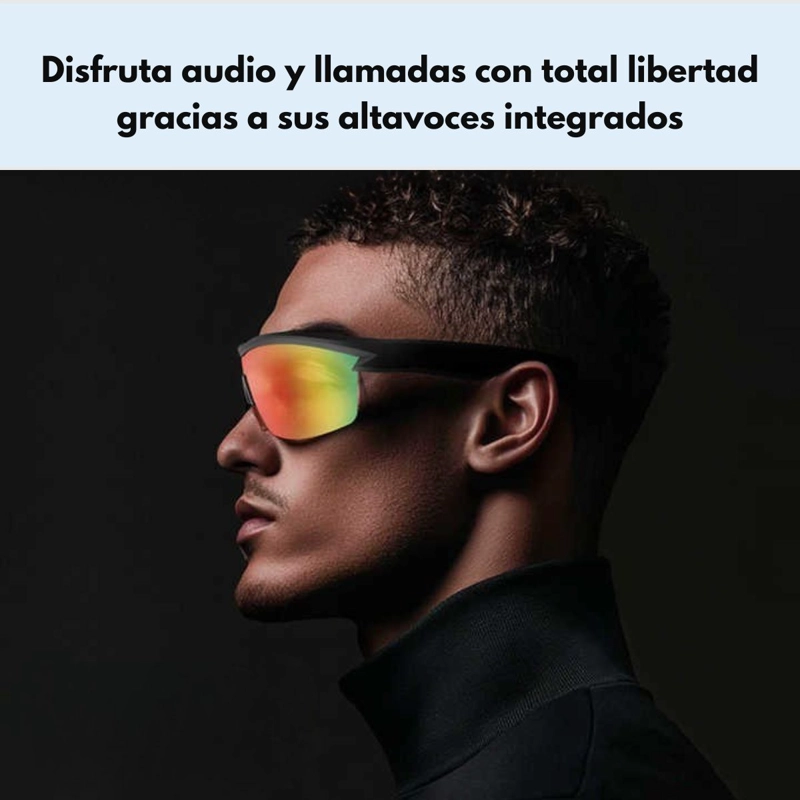 GAFAS DEPORTIVAS SONIDO Y MICROFONO LANGSDOM AIRNOVA BH01 - 3
