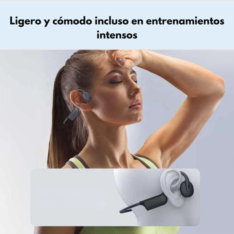 AUDIFONOS DEPORTIVOS CONDUCCION OSEA IPX5 8H LANGSDOM BE21 - 4