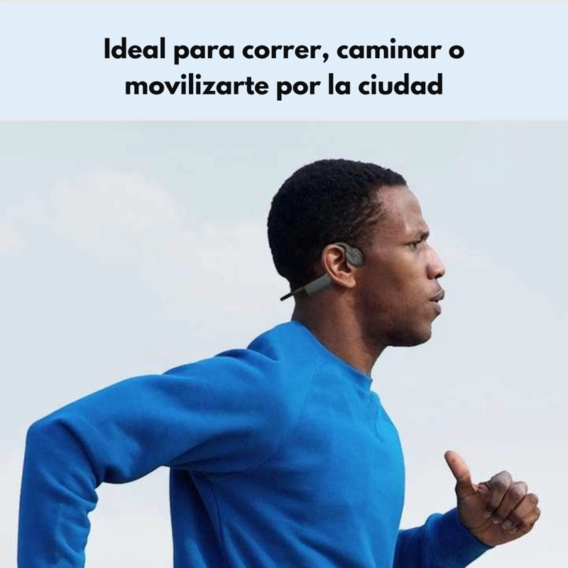 AUDIFONOS DEPORTIVOS CONDUCCION OSEA IPX5 8H LANGSDOM BE21 - 7