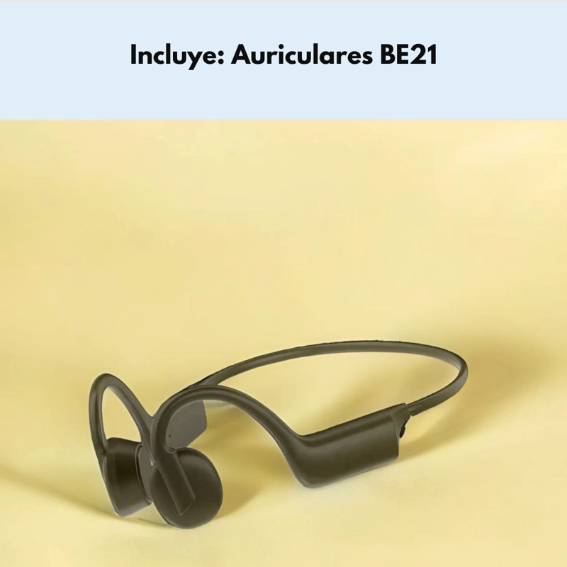 AUDIFONOS DEPORTIVOS CONDUCCION OSEA IPX5 8H LANGSDOM BE21 - 9