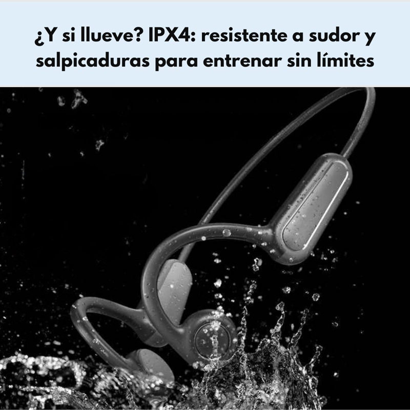 AUDIFONOS DEPORTIVOS CONDUCCION OSEA IPX4 13H LANGSDOM BE13 - 5