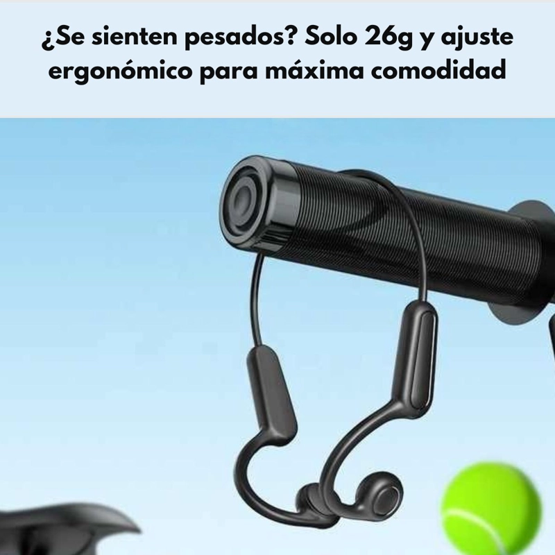 AUDIFONOS DEPORTIVOS CONDUCCION OSEA IPX4 13H LANGSDOM BE13 - 6