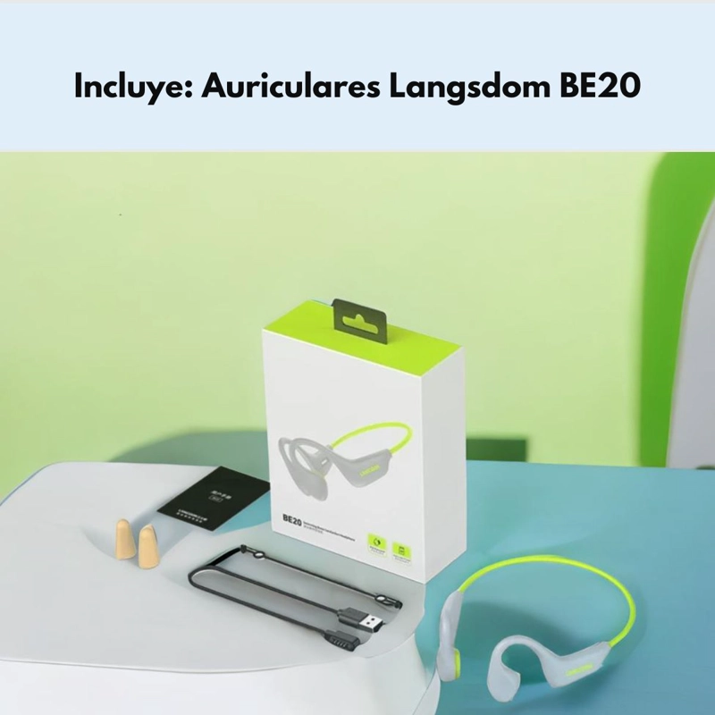 AUDIFONOS DEPORTIVOS DE CONDUCCION OSEA IPX8 LANGSDOM BE20 - 9