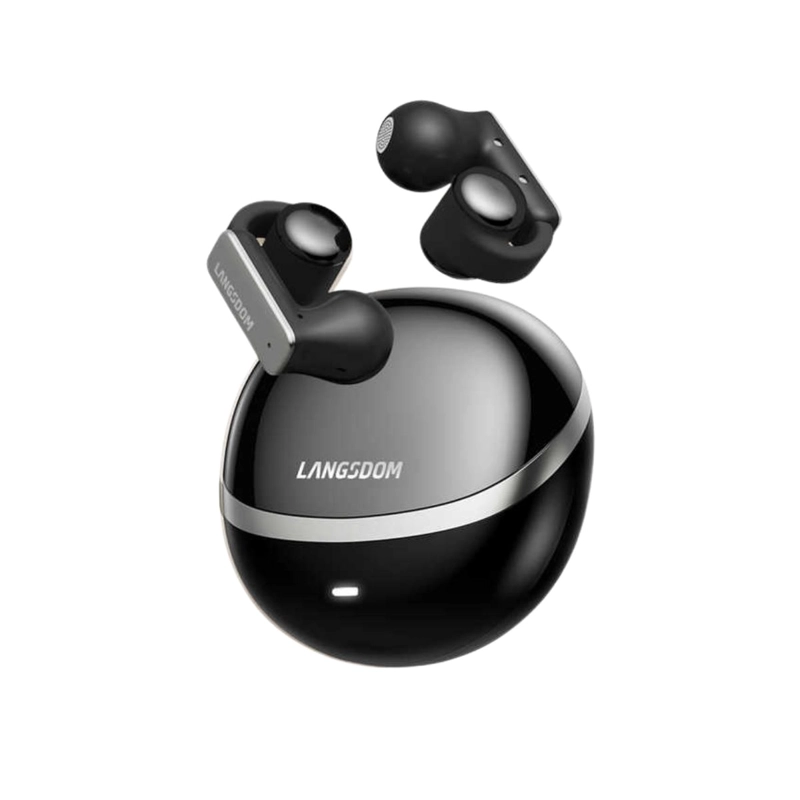 AUDIFONOS DEPORTIVOS INALAMBRICOS IPX5 26H LANGSDOM TS28 - 1
