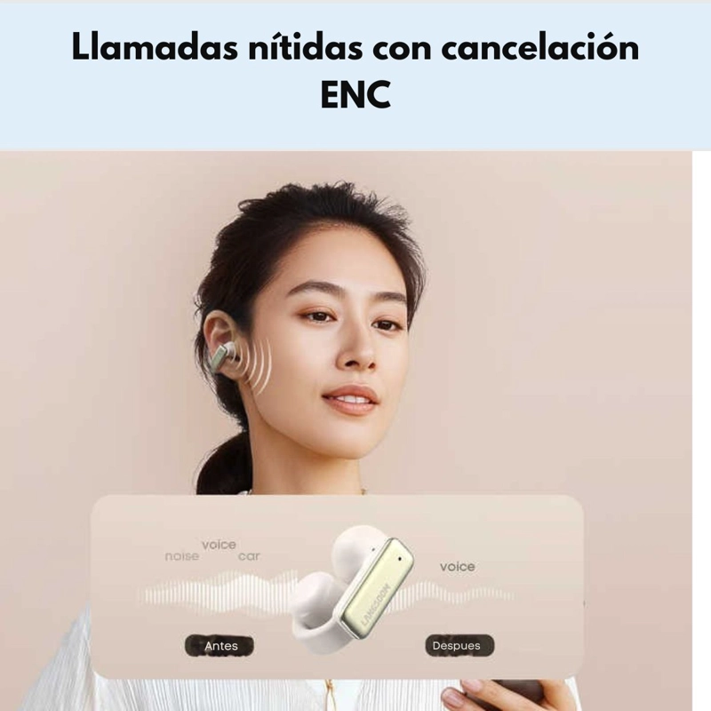 AUDIFONOS DEPORTIVOS INALAMBRICOS IPX5 26H LANGSDOM TS28 - 5