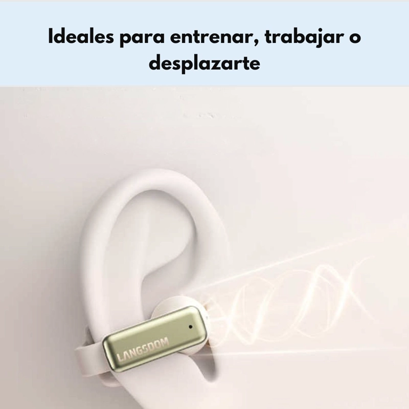 AUDIFONOS DEPORTIVOS INALAMBRICOS IPX5 26H LANGSDOM TS28 - 7