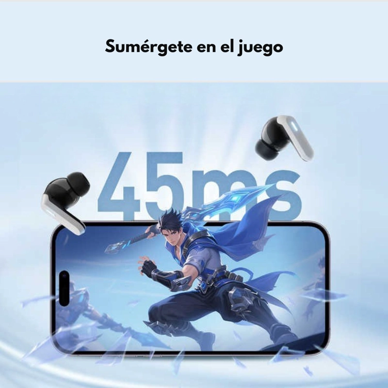 AUDIFONOS GAMER BLUETOOTH TWS LUCES LED BAJA LATENCIA TG16 - 3