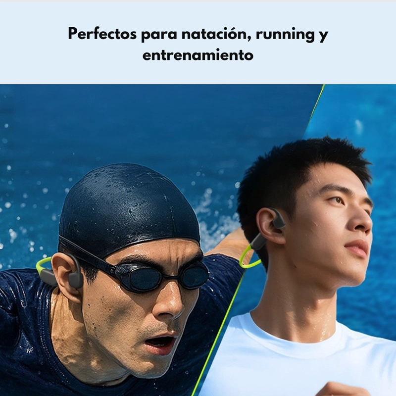 AUDIFONOS DEPORTIVOS IMPERMEABLES IP68 LANGSDOM AIRSWIM NEO - 3