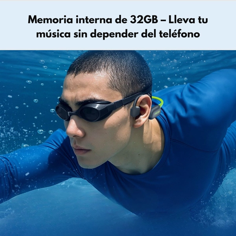 AUDIFONOS DEPORTIVOS IMPERMEABLES IP68 LANGSDOM AIRSWIM NEO - 6
