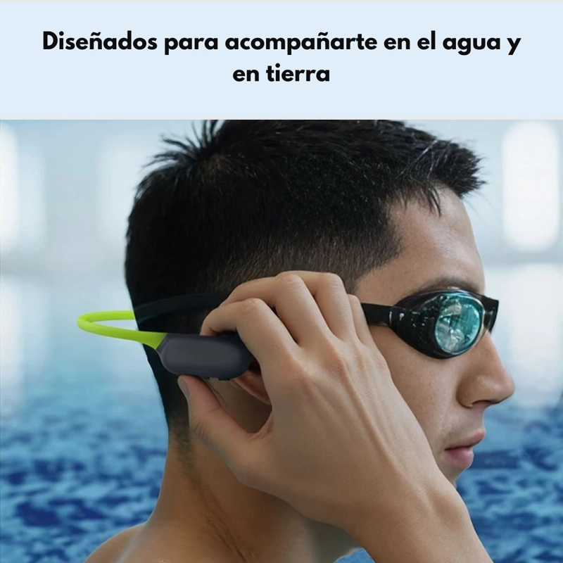 AUDIFONOS DEPORTIVOS IMPERMEABLES IP68 LANGSDOM AIRSWIM NEO - 7