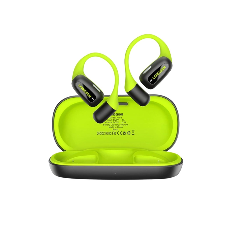 AUDIFONOS DEPORTIVOS BLUETOOTH 24H LIGEROS LANGSDOM AIRFIT - 1