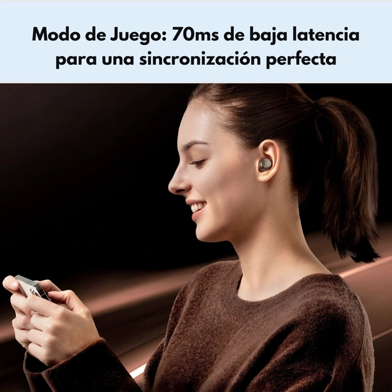 AUDIFONOS INALAMBRICOS HI-RES Y LDAC SOUNDPEATS ENGINE 4 - 6