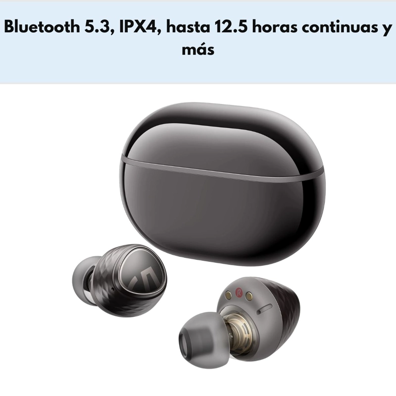 AUDIFONOS INALAMBRICOS HI-RES Y LDAC SOUNDPEATS ENGINE 4 - 8
