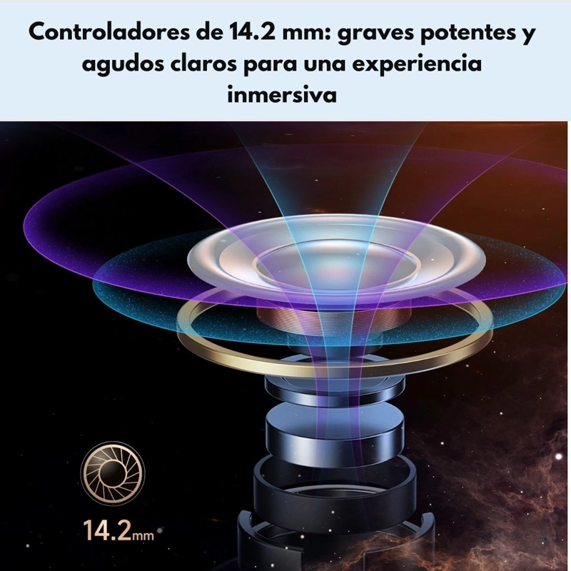 AUDIFONOS BLUETOOTH HIFI CON LDAC SOUNDPEATS AIR3 DELUXE HS - 4