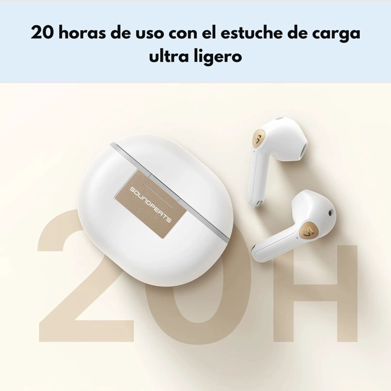 AUDIFONOS BLUETOOTH HIFI CON LDAC SOUNDPEATS AIR3 DELUXE HS - 5