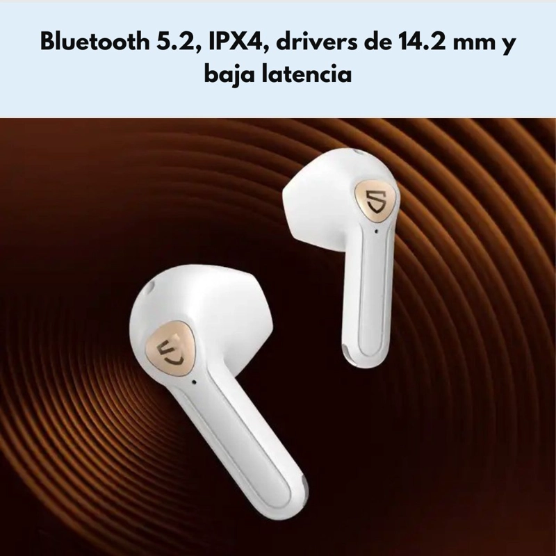 AUDIFONOS BLUETOOTH HIFI CON LDAC SOUNDPEATS AIR3 DELUXE HS - 8
