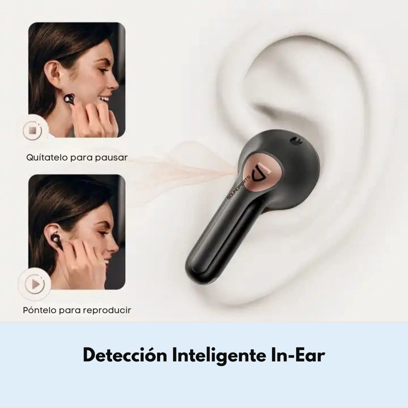 AUDIFONOS BLUETOOTH ANC HIFI IPX 4 SOUNDPEATS AIR4 PRO - 6