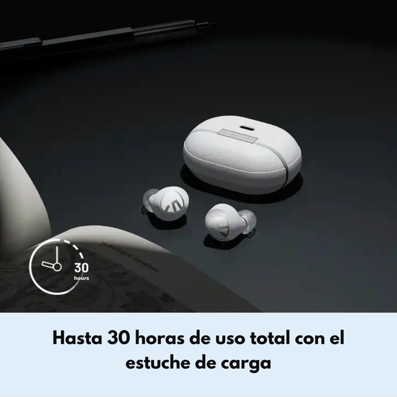 AUDIFONOS BLUETOOTH IPX5 TACTIL SOUNDPEATS FREE2 CLASSIC - 6