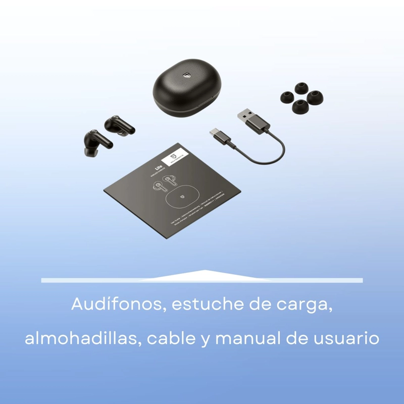 AUDIFONOS BLUETOOTH ANC Y MODO JUEGO IPX4 SOUNDPEATS T3 PRO - 10