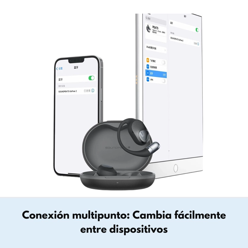 AUDIFONOS INALAMBRICOS ENC IPX5 SOUNDPEATS GOFREE2+ - 7