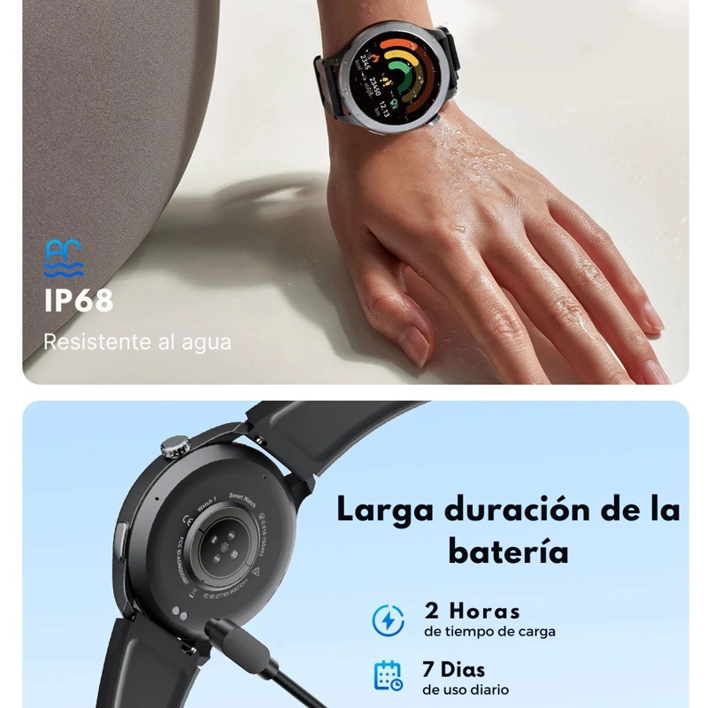 SMARTWATCH MONITOR SALUD DEPORTE IP68 SOUNDPEATS WATCH PRO2 - 5