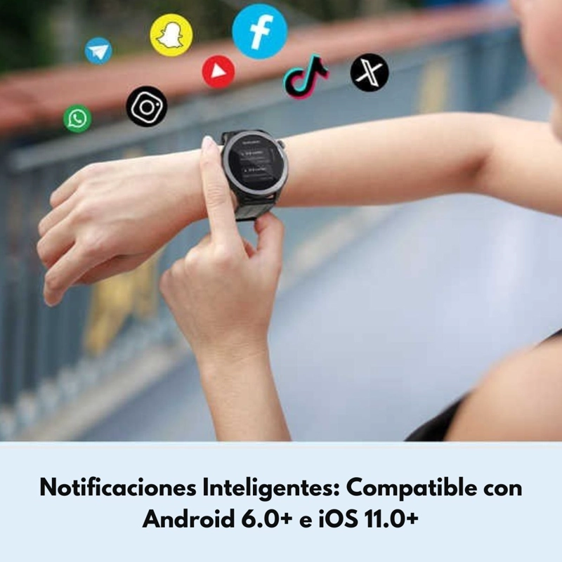 SMARTWATCH MONITOR SALUD DEPORTE IP68 SOUNDPEATS WATCH PRO2 - 9