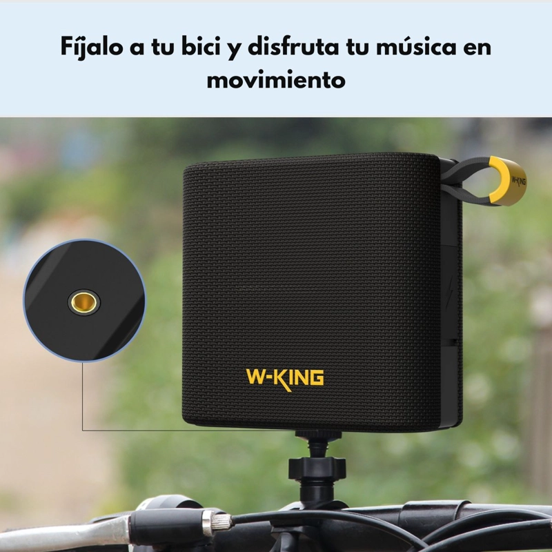 PARLANTE BLUETOOTH OUTDOOR IPX7 6W FM 10 HORAS W‑KING D2 - 5