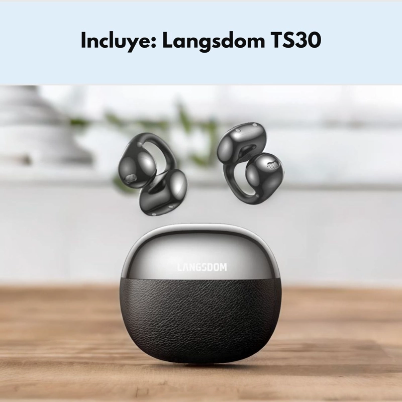 AUDIFONOS DEPORTIVOS INALAMBRICOS IPX5 32H LANGSDOM TS30 - 9