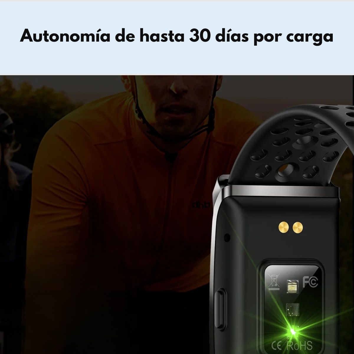 PULSERA INTELIGENTE MONITOREO DEPORTIVO Y DEL SUEÑO - 4