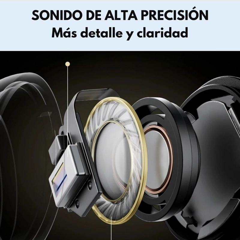 AUDIFONOS BLUETOOTH ANC HIRES SOUNDPEATS CAPSULE 3 PRO PLUS - 5