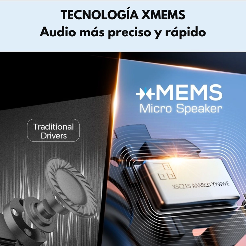 AUDIFONOS BLUETOOTH ANC HIRES SOUNDPEATS AIR5 PRO PLUS - 6
