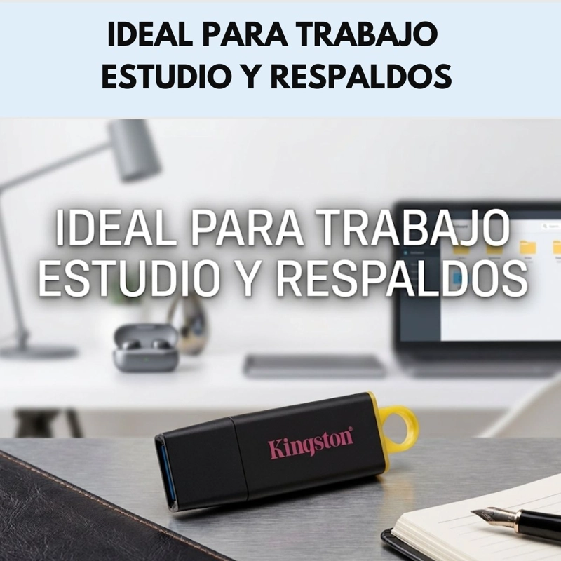 PENDRIVE KINGSTON DATATRAVELER EXODIA DTX/128 128GB 3.2 GEN - 6
