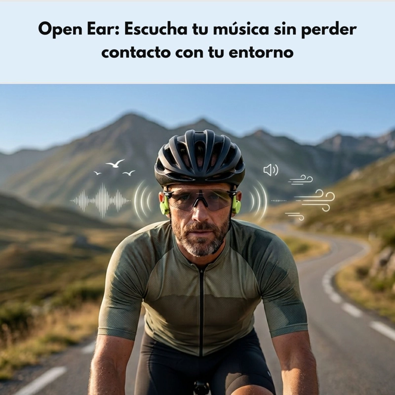 AUDIFONOS OPEN EAR DEPORTIVOS IP67 APP LANGSDOM AIRWAVE MAX - 5