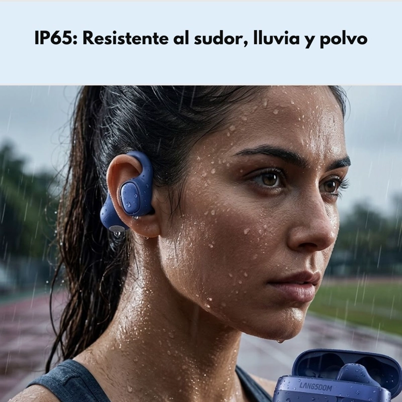 AUDIFONOS DEPORTIVOS OPEN EAR APP EQ LANGSDOM AIRSOUL MIX2 - 6