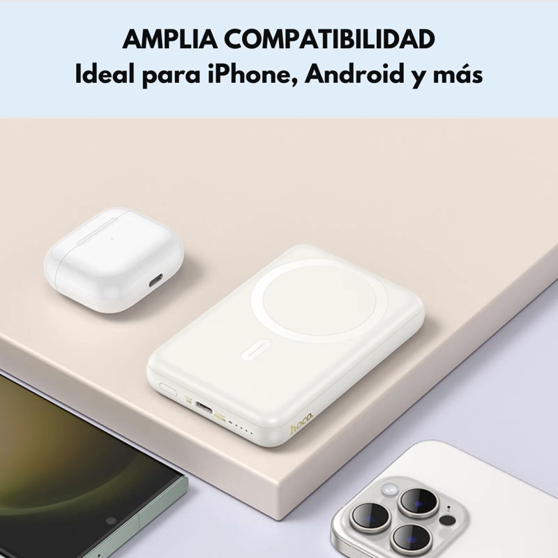 BATERIA PORTATIL POWERBANK HOCO J141 MAG - 5