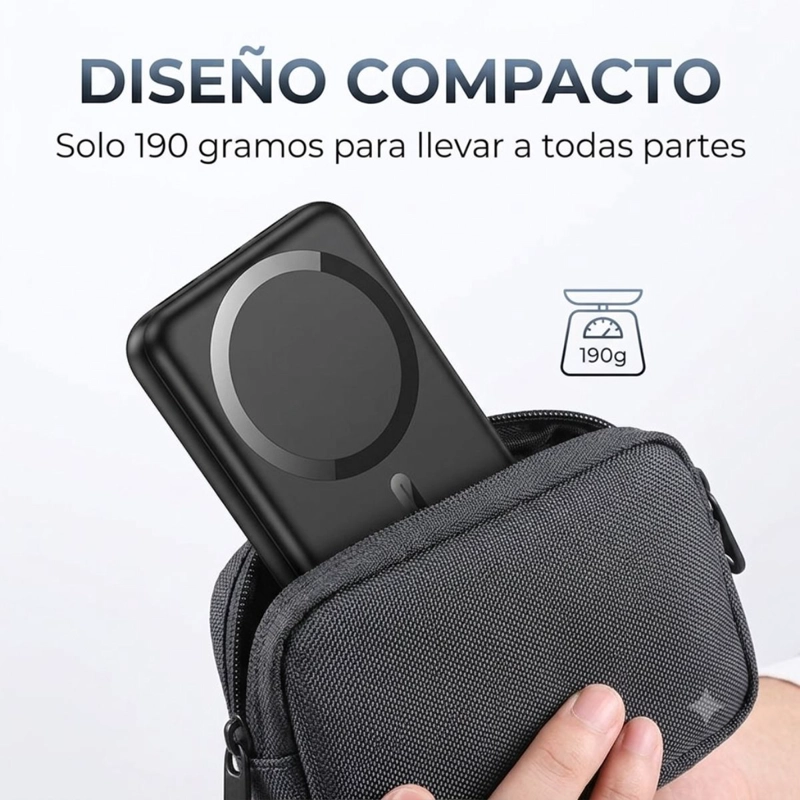 BATERIA PORTATIL POWERBANK HOCO J141 MAG - 6