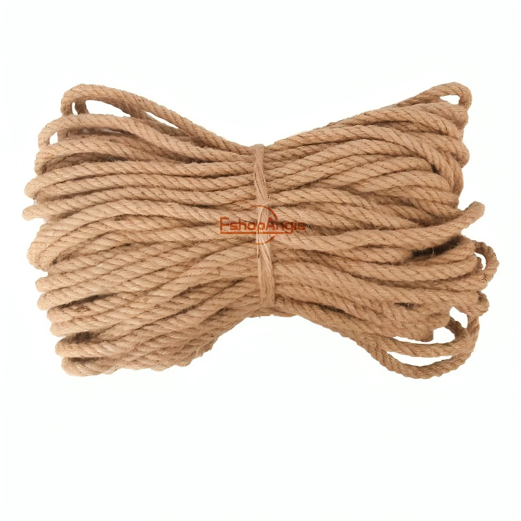 CUERDA SOGA YUTE CAÑAMO 16MM 50MTS DECORACION MANUALIDADES - 1