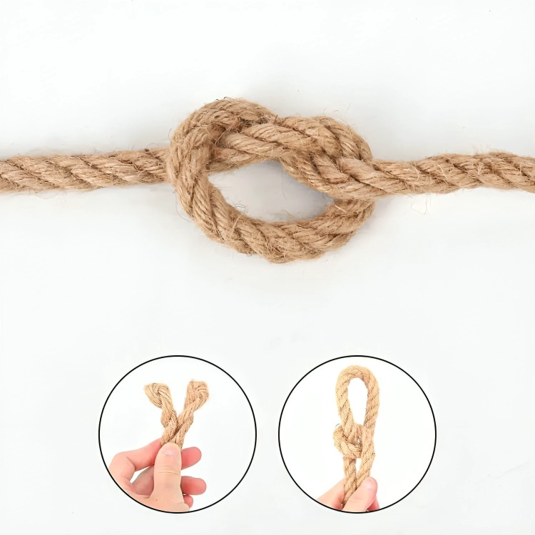 CUERDA SOGA YUTE CAÑAMO 16MM 50MTS DECORACION MANUALIDADES - 2