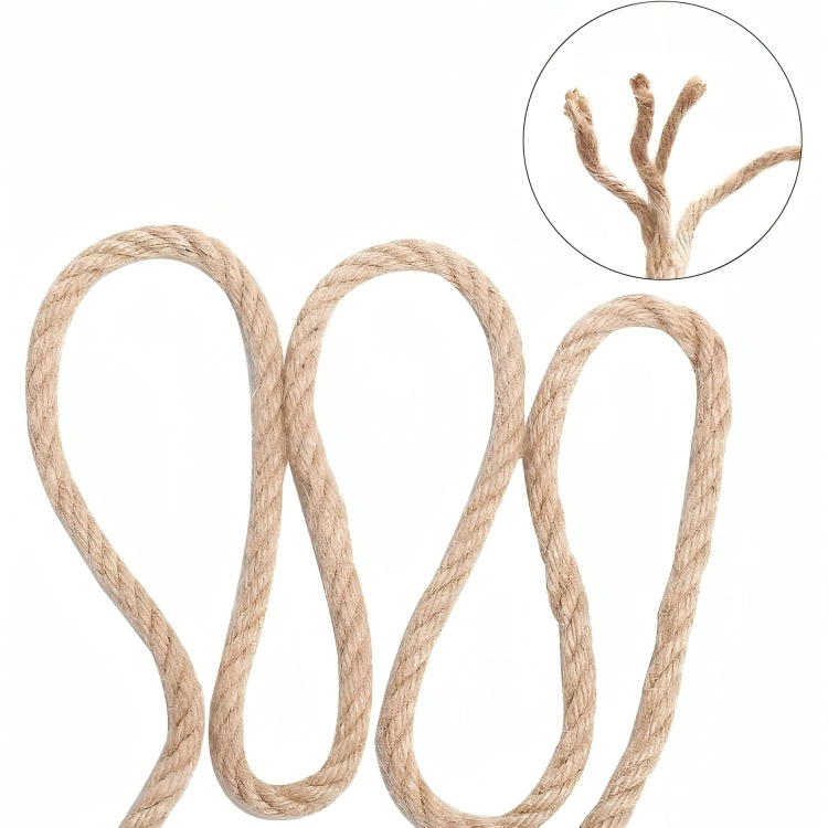 CUERDA SOGA YUTE CAÑAMO 16MM 50MTS DECORACION MANUALIDADES - 4