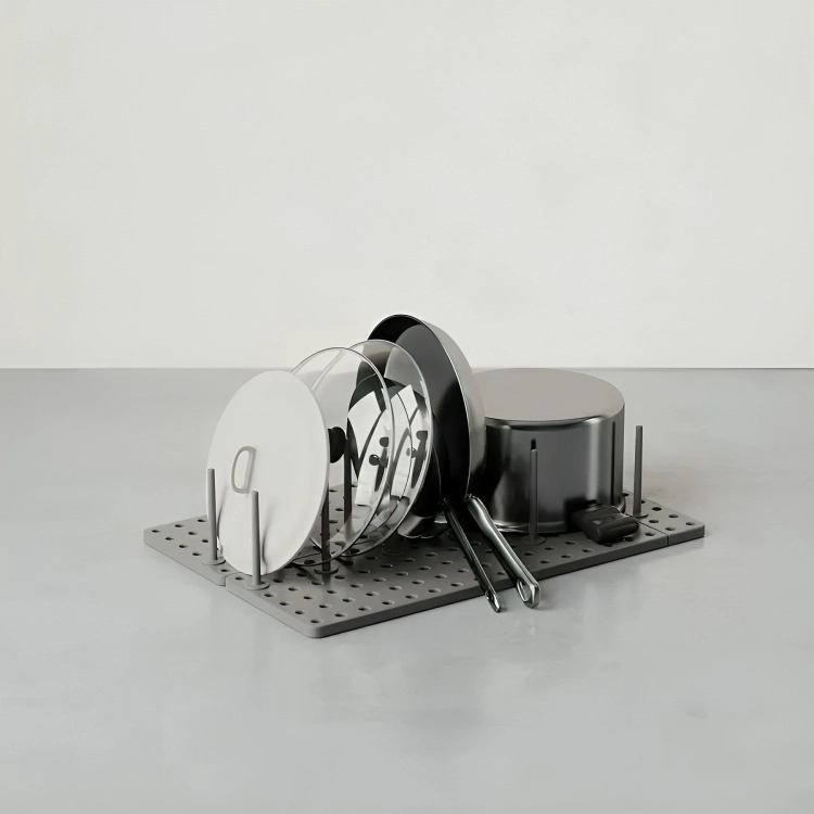 SET DE 2 ESTANTE AJUSTABLE DE DRENAJE COCINA TIPO DE CAJON - 1