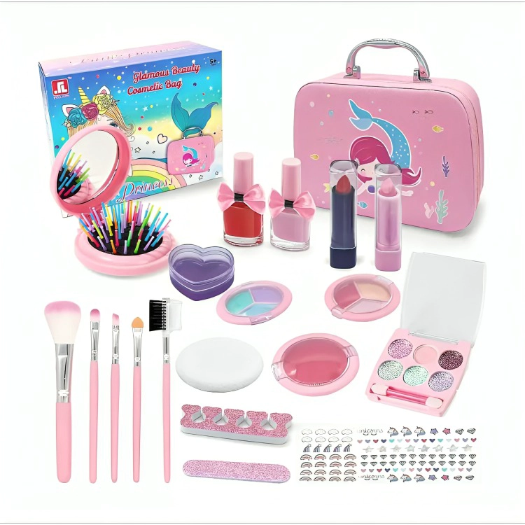 KIT DE MAQUILLAJE PARA NIÑAS JUGUETE - 1