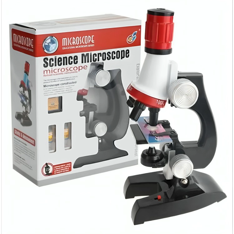KIT DE CIENCIA PARA NIÑOS MICROSCOPIO JUGUETE EDUCATIVO - 3