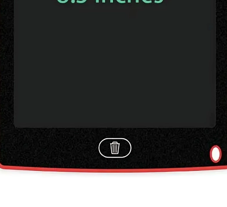 PIZARRA LCD MAGICA TABLET 8.5 PULGADAS ROJO - 2