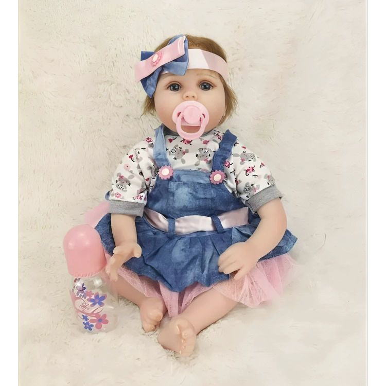 BEBE  REBORN MUÑECA SILICON SUAVE - 3
