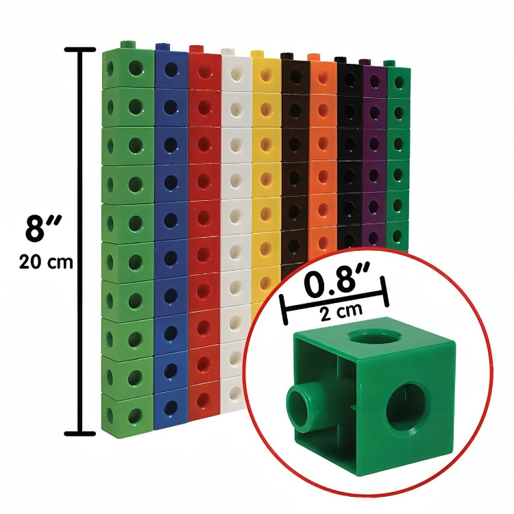 CUBOS DE ENCAJE UNIFIX MATEMATICAS - 1