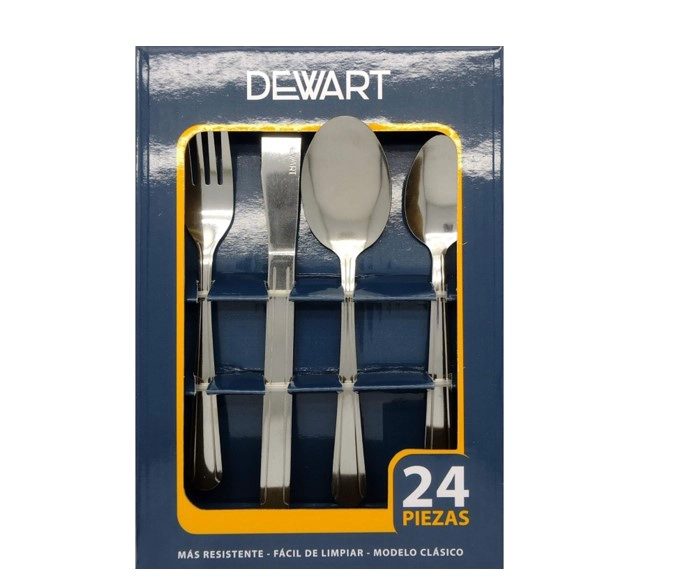 SET DE CUCHILLERIA 24 PIEZAS DEWART - 2